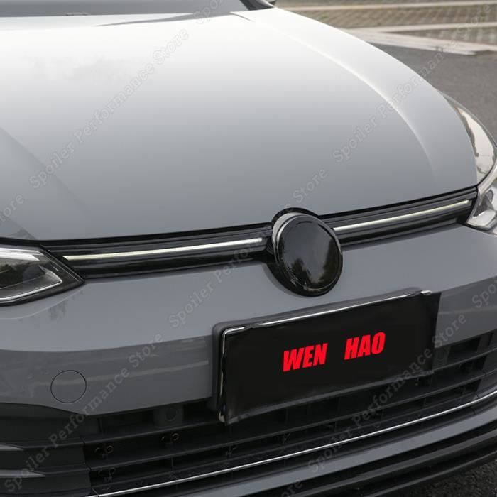 Noir - Grille de pare-chocs avant pour VW Volkswagen Golf 8 MK8