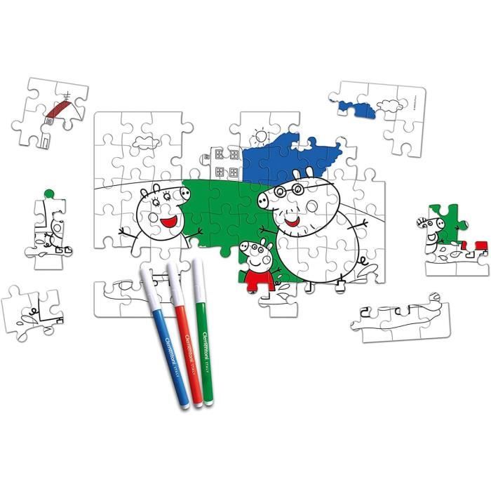 Puzzle - CLEMENTONI - Peppa Pig - 60 pièces - Dessins animés et BD ...