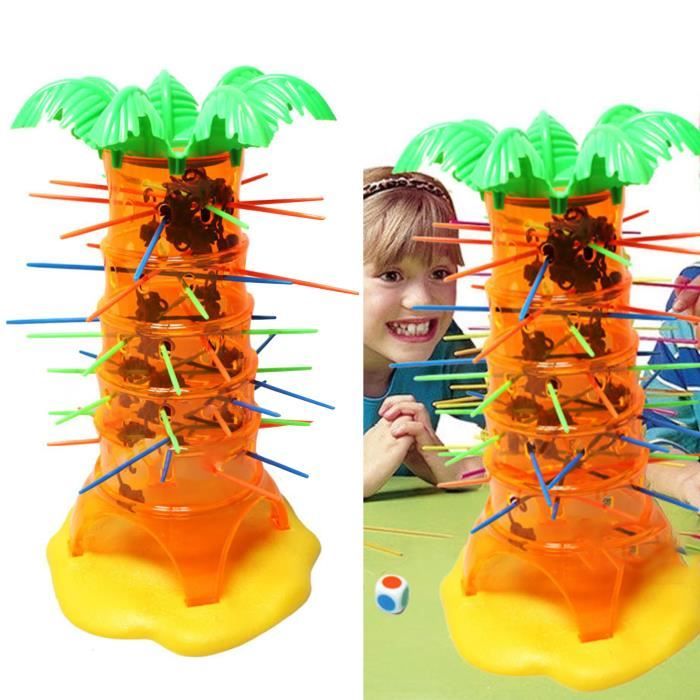 Drfeify jouet d'arbre d'escalade de singe Jeu de Bureau D'escalade D'arbre  de Singe, 2-4 Joueurs, Jeu éducatif puericulture j 106976
