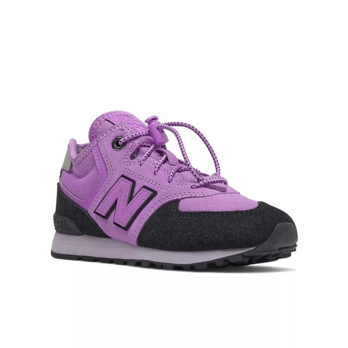Baskets NEW BALANCE 574 Mixte Enfant Violet Cdiscount