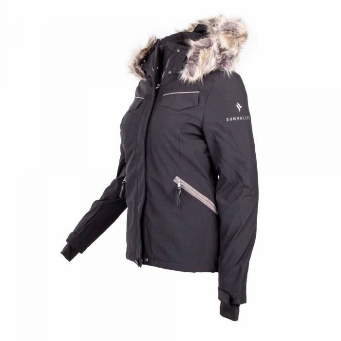 Destockage Sun Valley Veste Ski Femme Hiver Exclu Ppc 300€ Prix 55