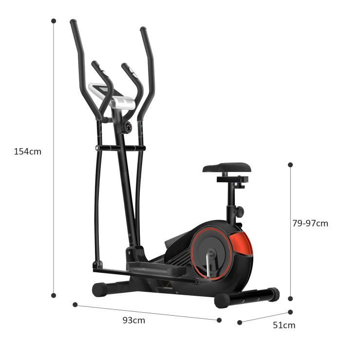 SINBIDE V lo lliptique avec cran LCD Cross Home Trainer