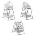 Chaise Haute Sit n Relax 3in1 - Nordic Grey-2