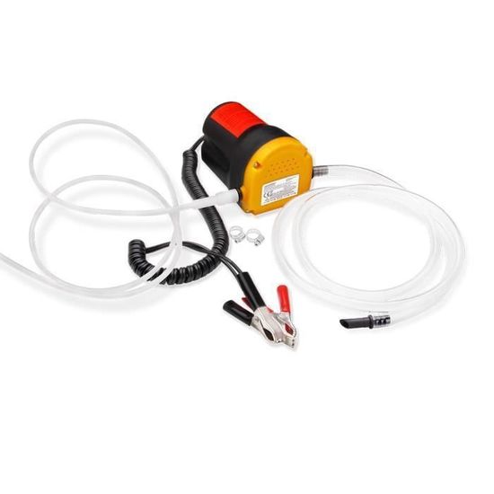 IMDIFA Pompe à Vidange 12V Par Aspiration - Pour Huile Moteur Et Gasoil