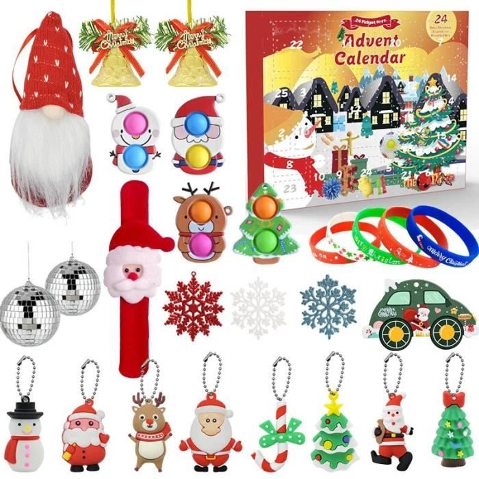Calendrier de l'avent Disney Noël Noel 24 figurines disneyland personnage  mickey woody buzz l'éclair blanche neige stitch sirène - Cdiscount Jeux -  Jouets