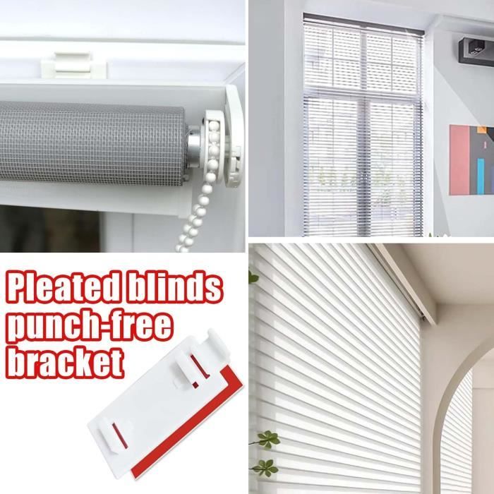 8 Fixation Store sans Percage,Supports De Stores Enrouleurs,Supports ...