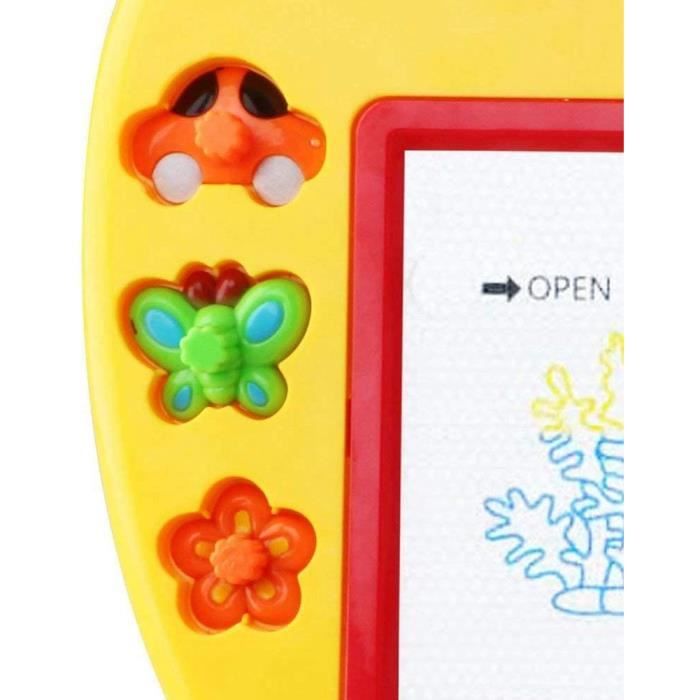Ardoise Magique Peppa Pig – Lexibook, Dessin Multicolore Avec Tampons Magnétiques Et Stylet – Jeu Créatif Pour Enfant, Portable Et Réutilisable