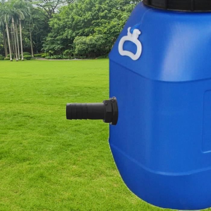 Runup Kit Raccordement Tonneau Pluie - Tuyau Connection 50cm Pour Récupérateur Eau - Joints Étanches