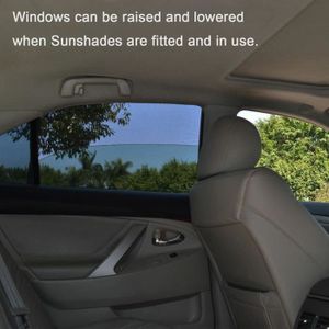 Store Pare-soleil Pour Lunette Arrière De Voiture - Maille Nylon Anti-UV, Dimensions ~100x50cm, Fixation Par Ventouses