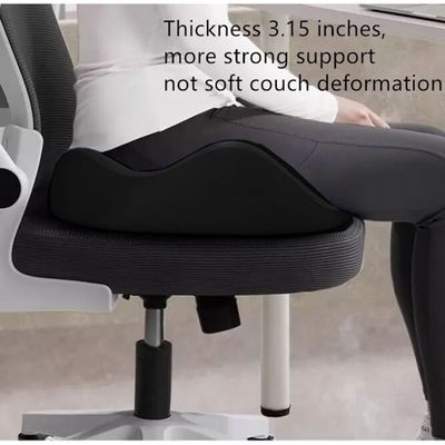 Coussin de siège en mousse à mémoire pour coccyx et bas du dos Soulagement de la Coussin de siège en mousse à mémoire pour coccyx et bas du dos Soulagement de la