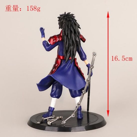 17 Cm Anime Naruto Shippuden Figure Uchiha Madara Avec Arme Modele Jouet Halloween Anniversaire Cadeau De Noel Cdiscount Maison