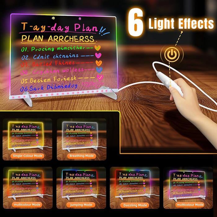 TAVADA Tablette Lumineuse A4,Tablette Lumineuse Dessin,Ultra Mince Alimentation Luminosité