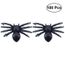 Scarica Gratis Images 100 Pcs Halloween Araignees En Plastique Noires Blague Drole le plus cool salutations