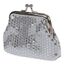Pincez Porte-Monnaie sir/ène Paillettes Poche Design Zipper Argent de Poche Porte-Monnaie Porte-cl/és pour Femme Sac Fille