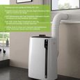 Tuyau Évacuation de Climatiseur 2 M Tuyau D'évacuation D'air Tuyau Climatiseur Mobile Universel Tuyau Kit Diamètre de 130 mm .