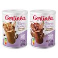 Gerlinéa - Lot de 2 Boissons Milkshake Café et Chocolat - Substituts de repas riches en protéines - Poudre à reconstituer - 30 repas-0