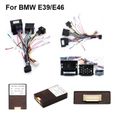Pour BMW E39 E46 - Câblage Android Adaptateur de câble'alimentation SFP avec boîtier Canbus-0
