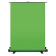Corsair Elgato Green Screen - Fond Vert Rétractable pour Suppression de l`arrière-Plan, avec Cadre autobloquant, Toile-0