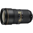 Objectif à zoom Nikkor AF-S 24 mm - 70 mm f/2.8 E ED VR pour SLR numérique Nikon F-0