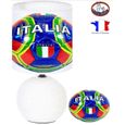 Ballon De Om Marseille Creation Artisanale Lampe De Chevet Foot