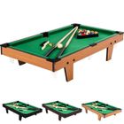 MAXSTORE Mini table de billard - MAXSTO - 92x52x19cm - Bois clair - Accessoires inclus
