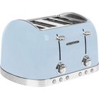 SCHNEI - SCHNEIDER Grille pain Vintage 4 fentes SCHNEIDER SCTO4BL - Arrêt automatique - Fonction centrage - Puissance 1630W - Bleu