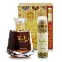 Absolu De Parfum - Extrait De Parfum - Parfum SMS4C Eau de Parfum Raghba 1 ml + Déodorant 25 ml + 1 Coffret Bakhoor ALZAHRA