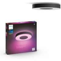 Philips Hue White and Color Ambiance Plafonnier Infuse Large, Noir
