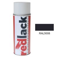 Redlack Peinture aérosol RAL 5008 Brillant multisupport