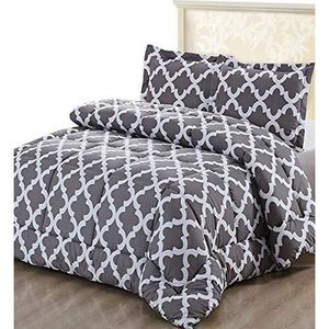 Bleu Spa - Parure de Lit 200x200 cm Ensembles de Housses de Couette en Microfibre brossée Douce Utopia Bedding Housse de Couette 200x200 cm avec 2 Taies d'oreiller 50x75 cm 