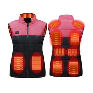 Gilet Chauffant Homme 4 Zones – Batterie 10000mAh 7.4V, Pour Sports D'hiver Et Extérieur