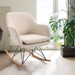 Fauteuil A Bascule Beige Cdiscount Fauteuil A Bascule Beige Cdiscount