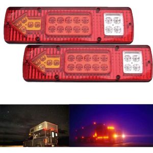 PHARES - OPTIQUES 2x feu arrière LED pour camions, caravanes, fourgo