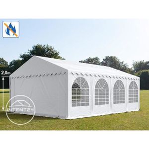 TONNELLE - BARNUM Tente de réception TOOLPORT 5x8 m PVC anti-feu 550