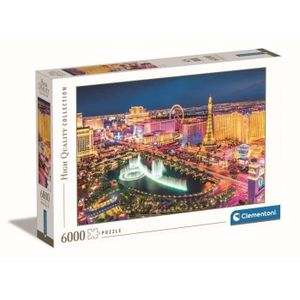 PUZZLE Puzzle 6000 pièces - Clementoni - Las Vegas - Imag