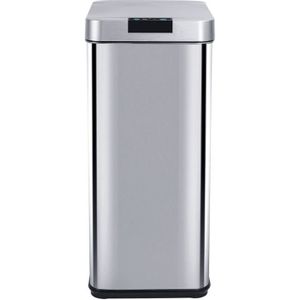 POUBELLE - CORBEILLE KITCHEN MOVE Poubelle automatique PARKSIDE - 50L - Inox avec cerclage