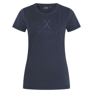 T-SHIRT MAILLOT DE SPORT T-shirt femme HV Polo Lola - Bleu - Manches courte