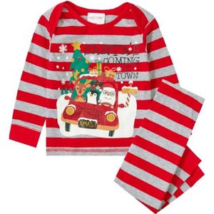 Ensemble pyjama de Noël pour bébé fille, garçon, fille, grenouillère,  pantalon rayé, chapeau : : Mode