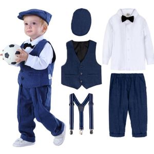 Costume Enfant Garcon Mariage Vestons 3pcs Vêtements Smoking Eglise Pâques  Bénédiction Formel Tenue Manches Longues 12 Mois à 4 Ans