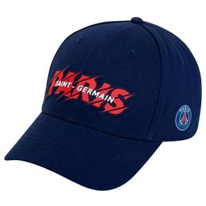 Casquette PSG Neymar Jr - Coton - Tour De Tête 58 Cm - Bleu - Unisexe