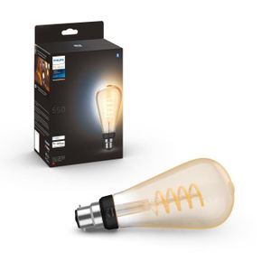 AMPOULE - LED Philips Hue White Ambiance, ampoule LED B22 filament Edison