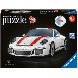 RAVENSBURGER 12528 Puzzle 3D Porsche 911 108 pcs - version anglaise RAVENSBURGER 12528 Puzzle 3D Porsche 911 108 pcs - version anglaise