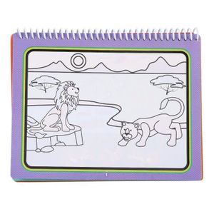 JEU DE COLORIAGE - DESSIN - POCHOIR Livre de peinture à colorier pour enfants livre co