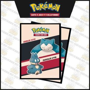 CARTE A COLLECTIONNER Ultra Pro - 65 protège-cartes (Sleeves) Pokémon - 