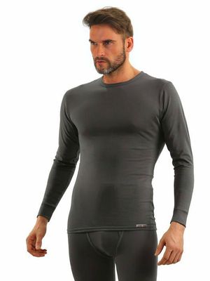 Maillot de corps Sesto senso Maillot de Corps Coton 95% Longues Manches sous-Vetements Haut Thermique Homme