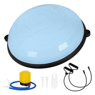 Demi-ballon De Fitness 58cm - Bleu, Pour Exercices D'équilibre à La Maison, Modèle GF80522