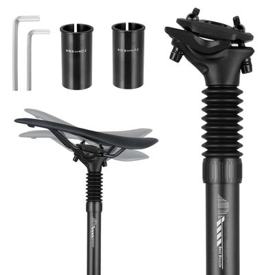 Tige De Selle Vélo BBB Sky Scraper BSP-20 Noir Mat - Diamètre 26,6 Mm, Hauteur 480 Mm
