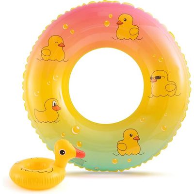 ZesGlyxyr Bouée de Natation Gonflable pour Enfants, Licorne Anneau de Natation, Bouée Gonflable de Tube, Accessoires de Fête de Plage pour Fête de Piscine ZesGlyxyr Bouée de Natation Gonflable pour Enfants, Licorne Anneau de Natation, Bouée Gonflable de Tube, Accessoires de Fête de Plage pour Fête de Piscine