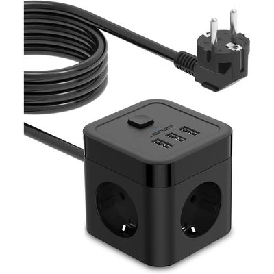 Prise Programmable Numérique TE05 Avec Minuteur Et Compte à Rebours - 2 Unités, 220-240V, IP20