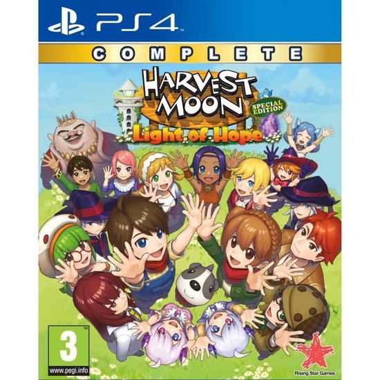Harvest Moon Light of Hope Complete Special Edition Jeu PS4
